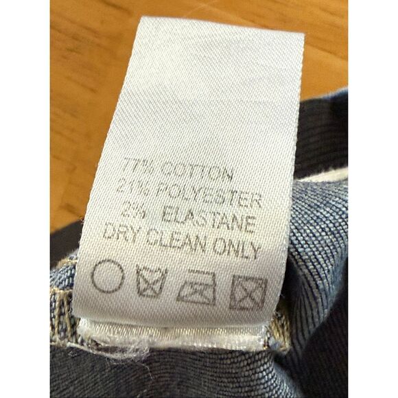 Judith March Boho Flare Jeans M – Fringe Hem Bell Bottom Denim with Aztec Back P - Picture 12 of 12